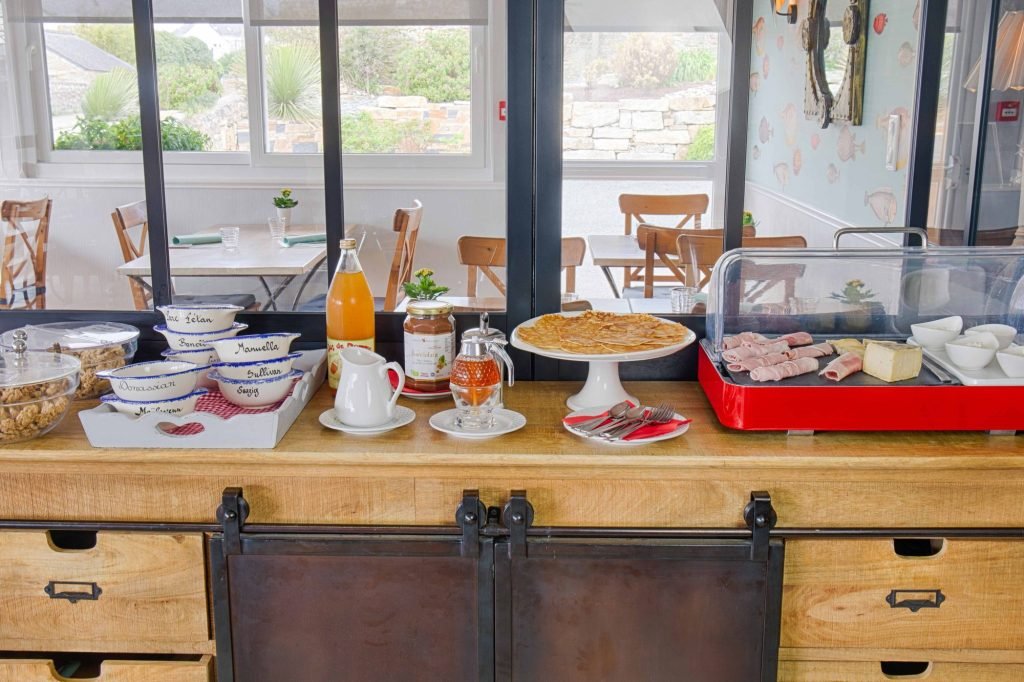 Le buffet du petit-déjeuner