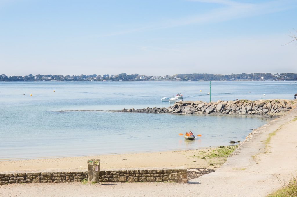 Houat, sable fin et eau turquoise